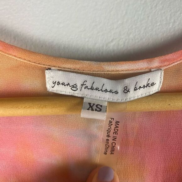 YOUNG FABULOUS & BROKE Meadow Printed Maxi Boho Dress - Picture 8 of 11